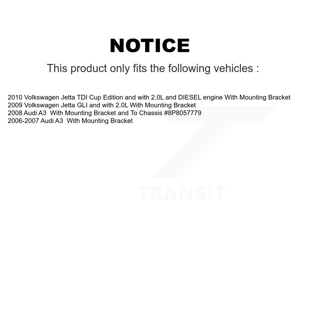 Front Rear Disc Brake Caliper Left Right Side Kit For Volkswagen Jetta Audi A3