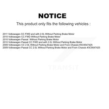 Load image into Gallery viewer, Front Rear Disc Brake Caliper Left Right Side Kit For Volkswagen CC Passat