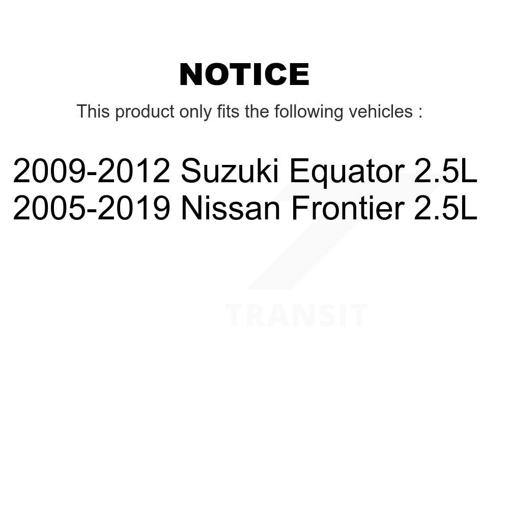 Front Rear Brake Caliper Left Right Kit For Nissan Frontier Suzuki Equator 2.5L