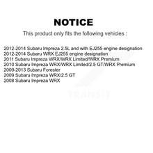 Charger l'image dans la galerie, Front Rear Brake Caliper Left Right Side Kit For Subaru Impreza Forester WRX