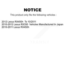 Charger l'image dans la galerie, Front Rear Brake Caliper Left Right Driver Passenger Kit For Lexus RX350 RX450h