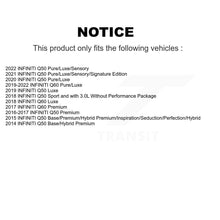 Charger l'image dans la galerie, Front Rear Brake Caliper Left Right (Driver Passenger) Kit For INFINITI Q50 Q60