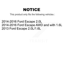 Charger l'image dans la galerie, Front Rear Brake Caliper Left Right Side (Driver Passenger) Kit For Ford Escape