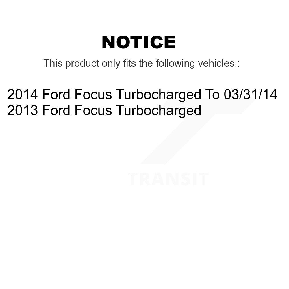 Front Rear Disc Brake Caliper Left Right Side Kit For Ford Focus Turbocharged