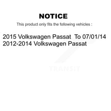 Charger l&#39;image dans la galerie, Front Rear Brake Caliper Left Right (Driver Passenger) Kit For Volkswagen Passat