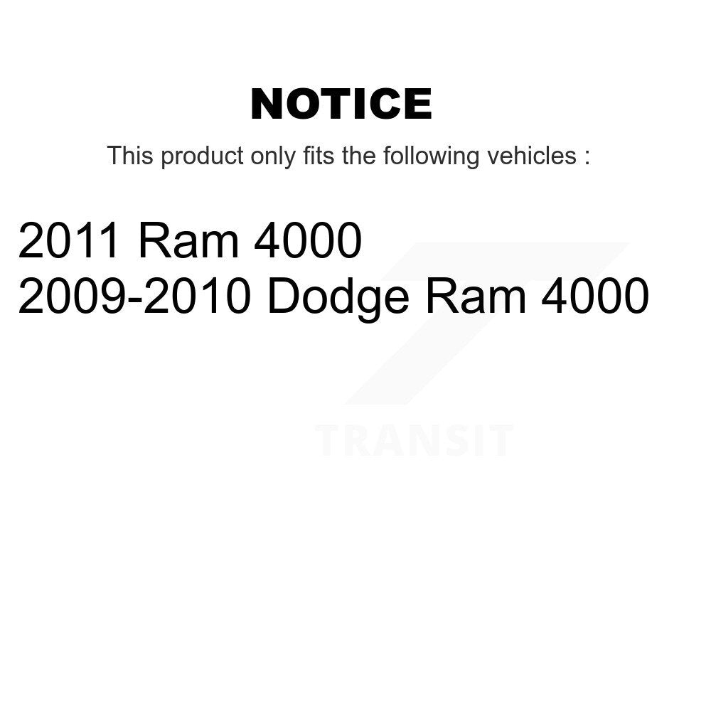 Front Rear Brake Caliper Left Right Driver Passenger Side Kit For Ram Dodge 4000