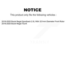 Charger l'image dans la galerie, Front Rear Brake Caliper Left Right Side Kit For 2018-2020 Buick Regal Sportback TourX KBC-100767