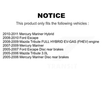 Load image into Gallery viewer, Front Rear Brake Caliper (Left Right) Kit For Ford Escape Mazda Tribute Mercury Mariner KBC-100789