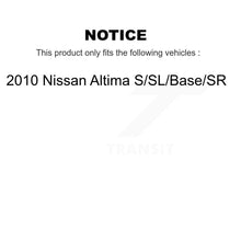 Load image into Gallery viewer, Front Rear Disc Brake Caliper Left Right Side Kit For 2010 Nissan Altima S SL Base SR KBC-100812