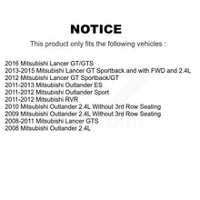 Load image into Gallery viewer, Front Rear Brake Caliper Left Right Side Kit For Mitsubishi Lancer Outlander Sport RVR KBC-100821