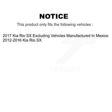 Charger l'image dans la galerie, Front Rear Disc Brake Caliper Left Right Side (Driver Passenger) Kit For Kia Rio SX KBC-100834