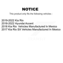 Charger l'image dans la galerie, Front Rear Brake Caliper Left Right Driver Passenger Side Kit For Kia Rio Hyundai Accent KBC-100836
