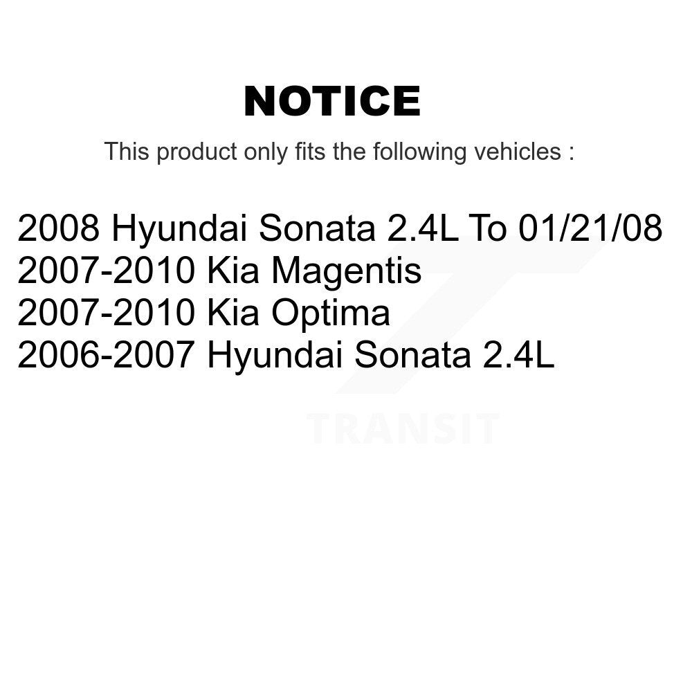 Front Rear Disc Brake Caliper Left Right Side Kit For Hyundai Sonata Kia Optima Magentis KBC-100869