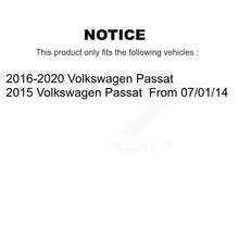 Load image into Gallery viewer, Front Rear Brake Caliper Left Right Side (Driver Passenger) Kit For Volkswagen Passat KBC-100871