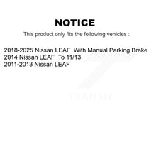 Load image into Gallery viewer, Front Rear Disc Brake Caliper Left Right Side (Driver Passenger) Kit For Nissan LEAF KBC-100872