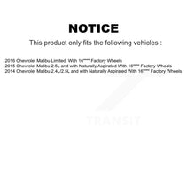 Load image into Gallery viewer, Rear Disc Brake Caliper Rotors And Ceramic Pads Kit For Chevrolet Malibu Limited KC8-100079T
