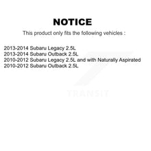 Load image into Gallery viewer, Rear Disc Brake Caliper Rotors And Ceramic Pads Kit For Subaru Outback Legacy KC8-100136T