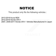 Charger l'image dans la galerie, Rear Disc Brake Caliper Rotors And Ceramic Pads Kit For Honda CR-V Acura RDX KC8-100157T