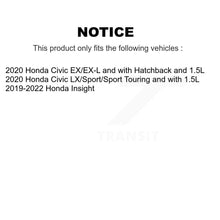 Charger l'image dans la galerie, Rear Disc Brake Caliper Rotors And Ceramic Pads Kit For Honda Civic Insight KC8-100164T
