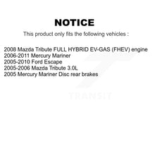 Load image into Gallery viewer, Rear Brake Caliper Rotor &amp; Ceramic Pad Kit For Ford Escape Mazda Tribute Mercury Mariner KC8-100228T