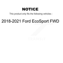 Load image into Gallery viewer, Rear Disc Brake Rotors &amp; Ceramic Pad Kit With Calipers For 2018-2021 Ford EcoSport FWD