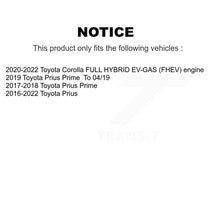 Load image into Gallery viewer, Front Disc Brake Caliper Rotors And Ceramic Pads Kit For Toyota Corolla Prius Prime KC8-100388T
