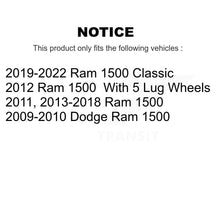 Charger l'image dans la galerie, Front Disc Brake Caliper Rotors And Ceramic Pads Kit For Ram 1500 Classic Dodge KC8-100413T