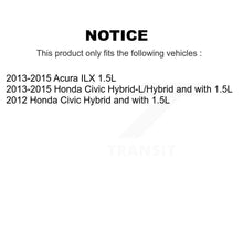 Load image into Gallery viewer, Front Disc Brake Rotors And Ceramic Pads Kit With Calipers For Honda Civic Acura ILX