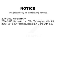 Charger l'image dans la galerie, Front Disc Brake Caliper Rotors And Ceramic Pads Kit For Honda HR-V Accord KC8-100540T