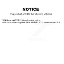 Charger l'image dans la galerie, Front Disc Brake Caliper Rotors And Ceramic Pads Kit For Subaru Impreza WRX KC8-100597T