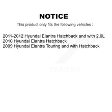 Load image into Gallery viewer, Front Disc Brake Rotors And Ceramic Pads Kit With Calipers For Hyundai Elantra