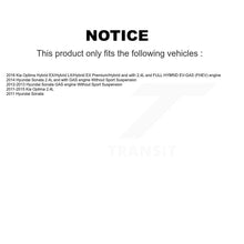 Charger l'image dans la galerie, Front Disc Brake Caliper Rotors And Ceramic Pads Kit For Hyundai Sonata Kia Optima KC8-100671T