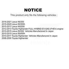 Charger l'image dans la galerie, Front Brake Caliper Rotor Ceramic Pad Kit For Lexus RX350 Toyota Highlander NX300 NX200t KC8-100718T