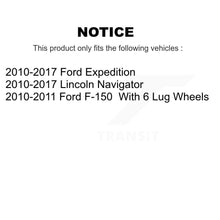 Load image into Gallery viewer, Front Disc Brake Rotor Ceramic Pad Kit With Calipers For Ford F-150 Expedition Lincoln