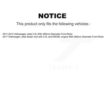 Load image into Gallery viewer, Front Rear Brake Caliper Rotors Drum Ceramic Pads Kit (8Pc) For Volkswagen Jetta