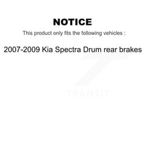 Charger l'image dans la galerie, Front Rear Brake Caliper Rotors Drum Ceramic Pad Shoe Cylinder &amp; Hardware Kit (11Pc) For KC8-100949T