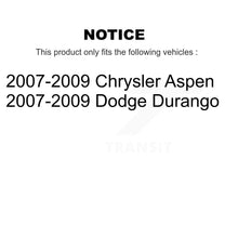 Charger l'image dans la galerie, Front Rear Brake Caliper Rotor &amp; Ceramic Pad Kit (10Pc) For Chrysler Aspen Dodge Durango KC8-100984T