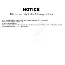 Charger l'image dans la galerie, Front Rear Disc Brake Caliper Rotor And Ceramic Pad Kit (10Pc) For Honda Civic Acura ILX KC8-101049T