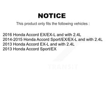 Load image into Gallery viewer, Front Rear Disc Brake Caliper Rotors And Ceramic Pads Kit (10Pc) For Honda Accord KC8-101092T