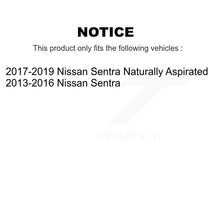 Charger l'image dans la galerie, Front Rear Disc Brake Caliper Rotors And Ceramic Pads Kit (10Pc) For Nissan Sentra KC8-101269T