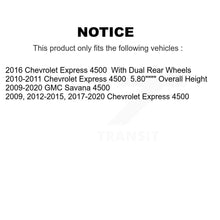 Charger l'image dans la galerie, Front Rear Brake Caliper Rotor And Ceramic Pad Kit (10Pc) For Chevrolet Express 4500 GMC KC8-101277T