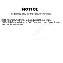 Load image into Gallery viewer, Front Rear Brake Caliper Rotor &amp; Ceramic Pad Kit (10Pc) For Chevrolet Cruze Orlando Volt KC8-101364T