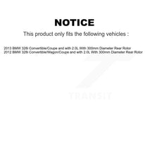 Load image into Gallery viewer, [Rear] 2012 BMW 328i 2.0L Coated Brake Rotor Caliper Kit &amp; Ceramic Pads For Max Safe Braking
