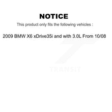 Load image into Gallery viewer, Rear Brake Caliper Coat Rotors Ceramic Pad Kit For 09 BMW X6 xDrive35i with 3.0L