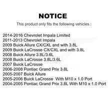 Charger l&#39;image dans la galerie, Rear Brake Coated Rotor Ceramic Pad Kit With Calipers For Chevrolet Impala Pontiac Grand