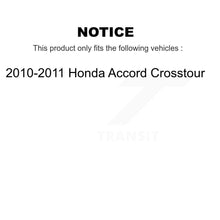 Load image into Gallery viewer, [Rear] 10-11 Honda Accord Crosstour Coated Brake Rotor Caliper Kit &amp; Ceramic Pads For Max Safe Braking
