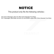 Load image into Gallery viewer, Front Rear Brake Caliper Coated Rotors Drum Ceramic Pad Kit For Volkswagen Jetta
