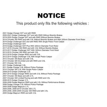 Load image into Gallery viewer, Front Rear Ceramic Brake Pads &amp; Parking Shoes Kit For Dodge Charger Chrysler 300