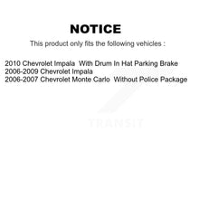 Charger l'image dans la galerie, Front Rear Ceramic Brake Pads Parking Shoes Kit For Chevrolet Impala Monte Carlo