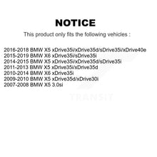 Load image into Gallery viewer, Front Rear Ceramic Brake Pads And Parking Shoes Kit For BMW X5 X6